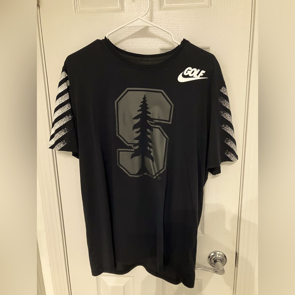 Nike Black Stanford Golf T-shirt